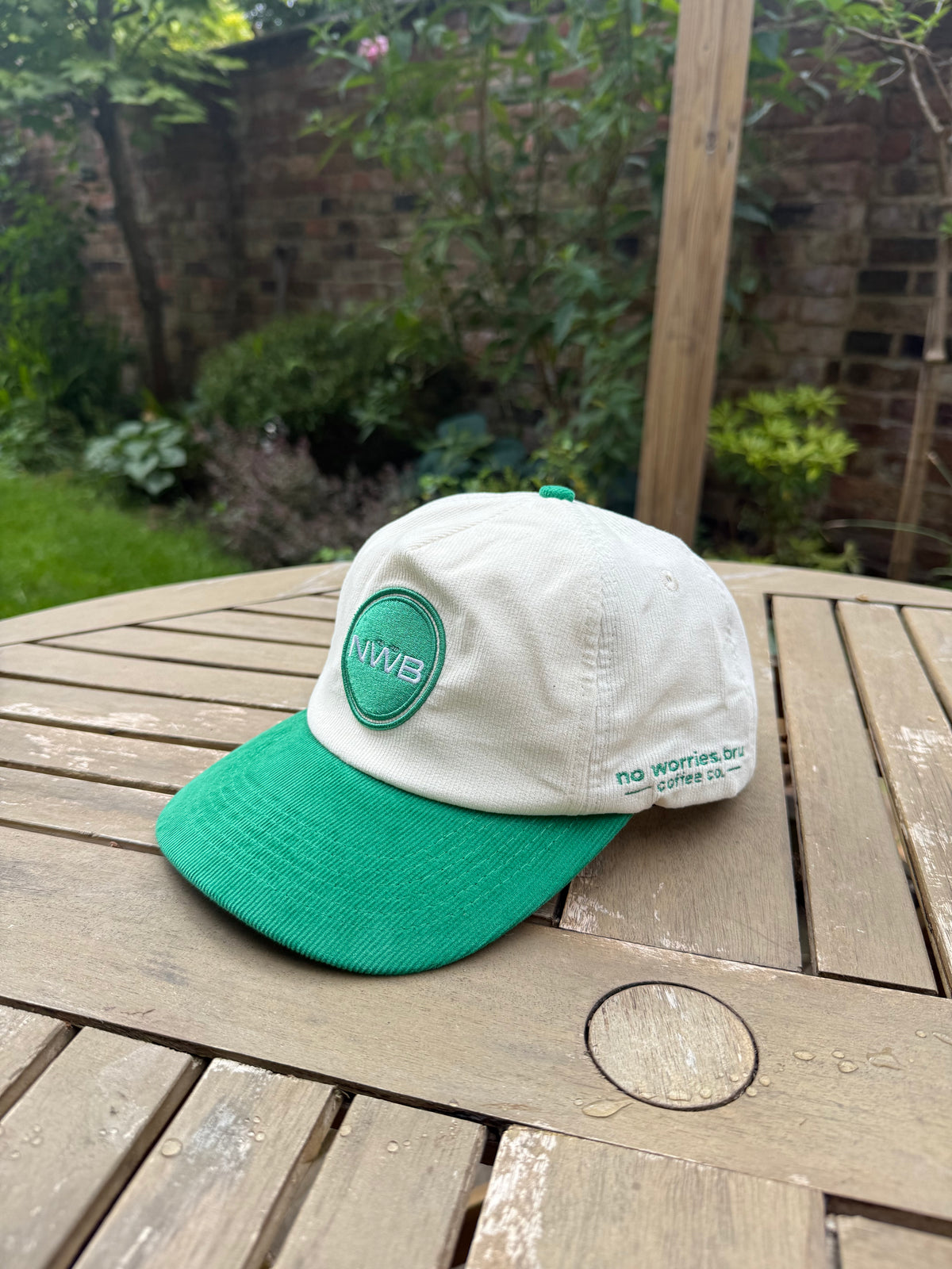 Opal corduroy cap
